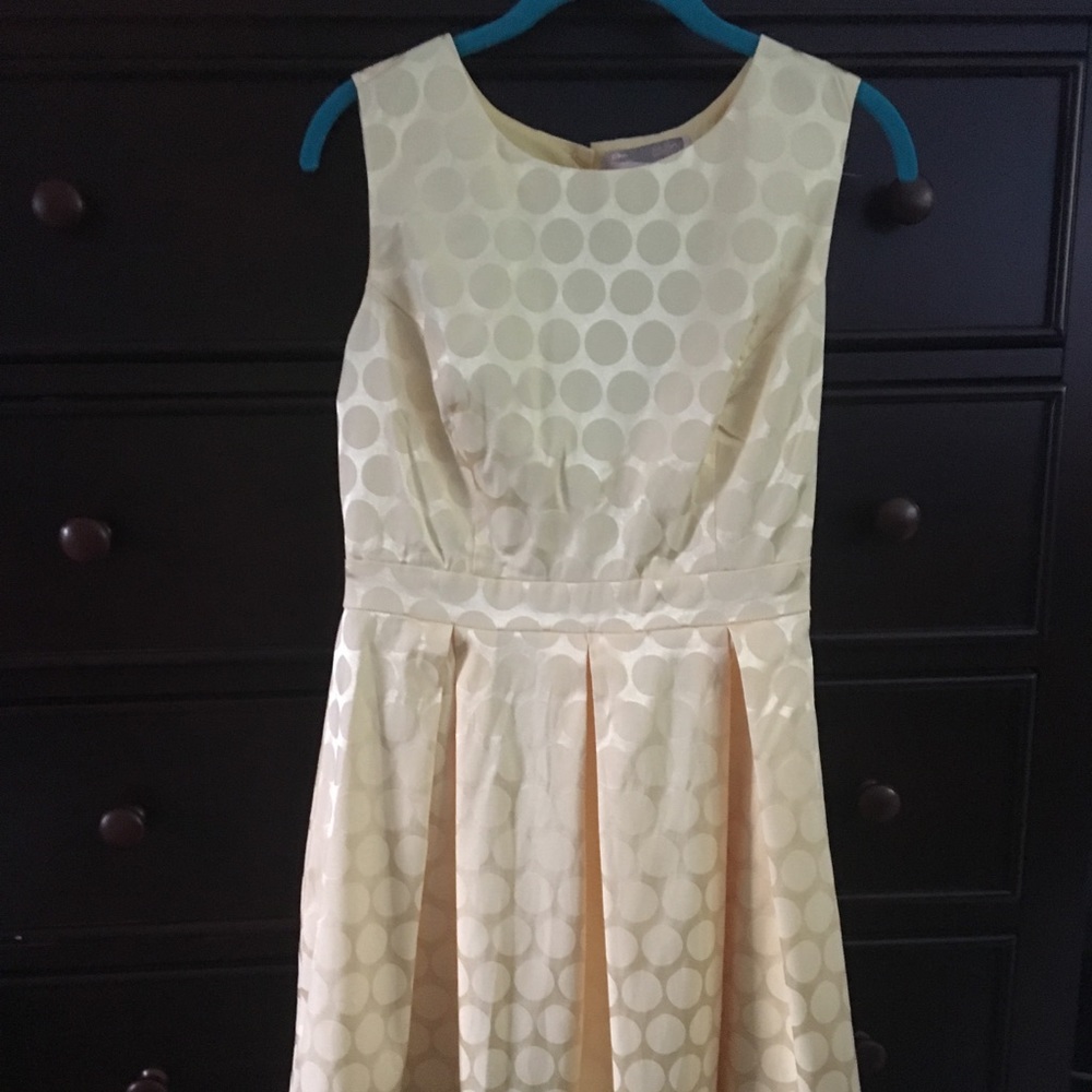Yellow A-line Summer dress